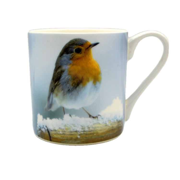 Waitrose Stackable Mugs Waitrose Red Robin Bone China Mug – Vintage Farmhouse Antiques
