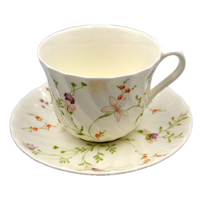 Wedgwood China Campion Teacup and Saucer