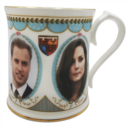 Aynsley China Commemorative William and Kate Engagement Mug 2010