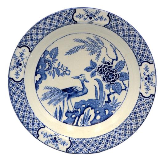 Masons Mandalay Blue Ironstone China 10.5-inch Dinner Plate