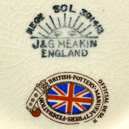 J & G Meakin Sol China 1953 Elizabeth II Coronation Mug