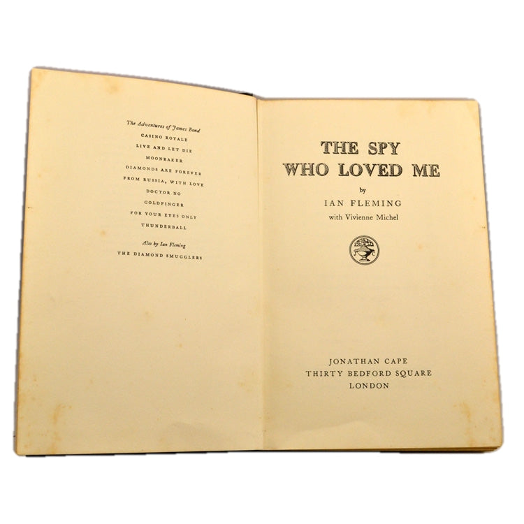 The Spy Who Loved Me Book 1st Edition 4th Impression Alden Press