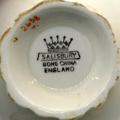 Salisbury Open Bowl Floral China Teacup 2638