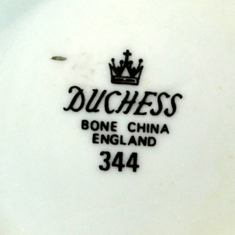 Duchess Bone China 344 Red and Yellow Roses Open Sugar Bowl