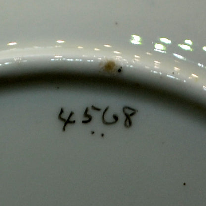 Antique Bone China Cake Plate pattern 4568 c1860-1900