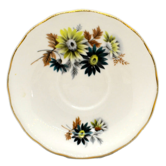 Queen Anne Floral China Saucer 8223