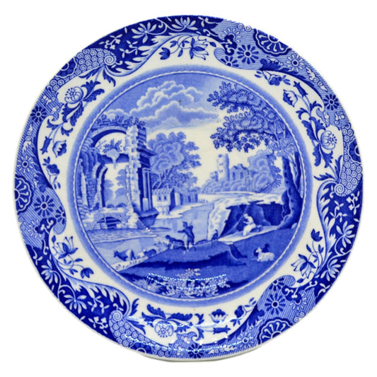 Copeland Spode China Blue and White Italian 5.75-inch Saucer