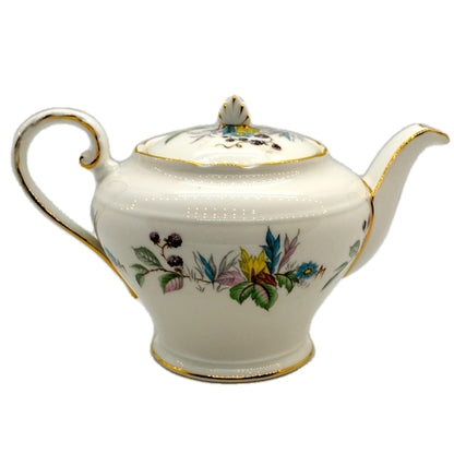 Aynsley China Berry Lane 2167 Small Teapot