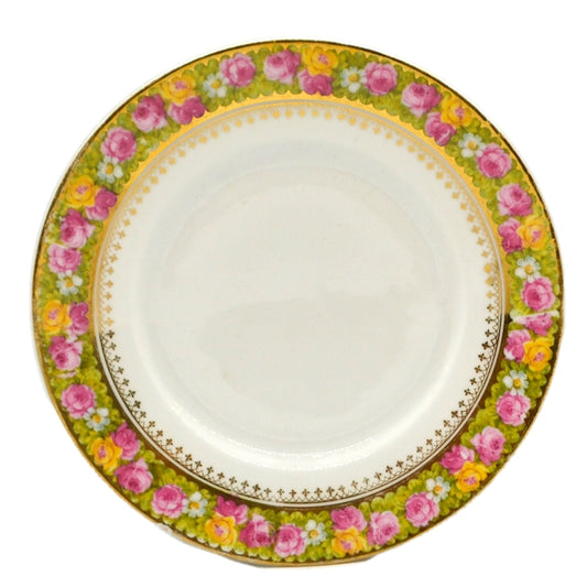 Beyer and Bock Floral Porcelain China Side plate