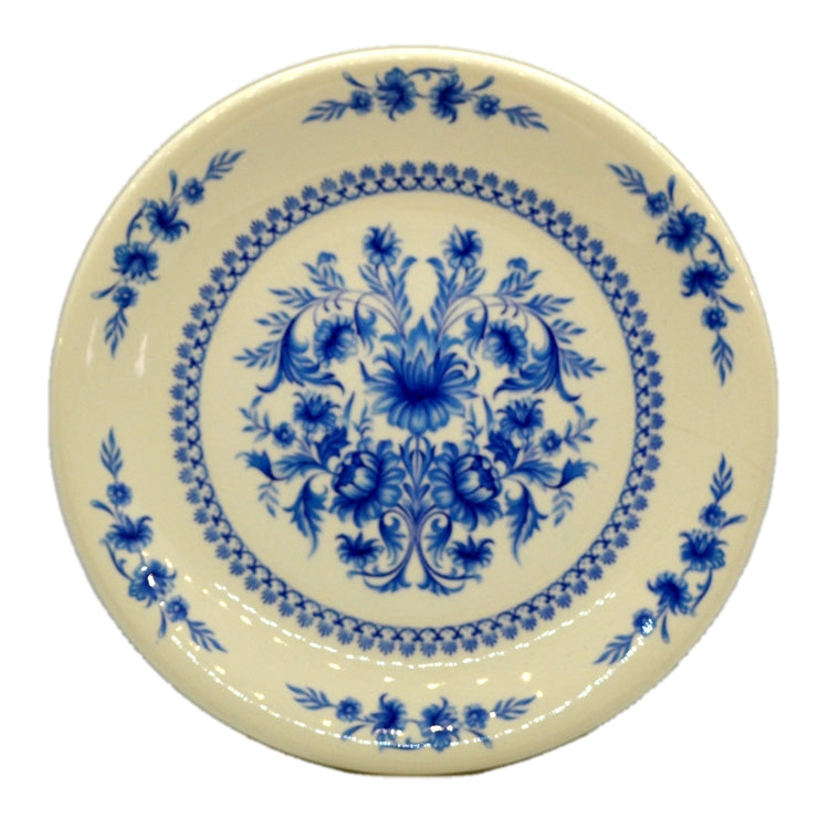 Sado Internacional Blue & White Floral China Dessert Plate