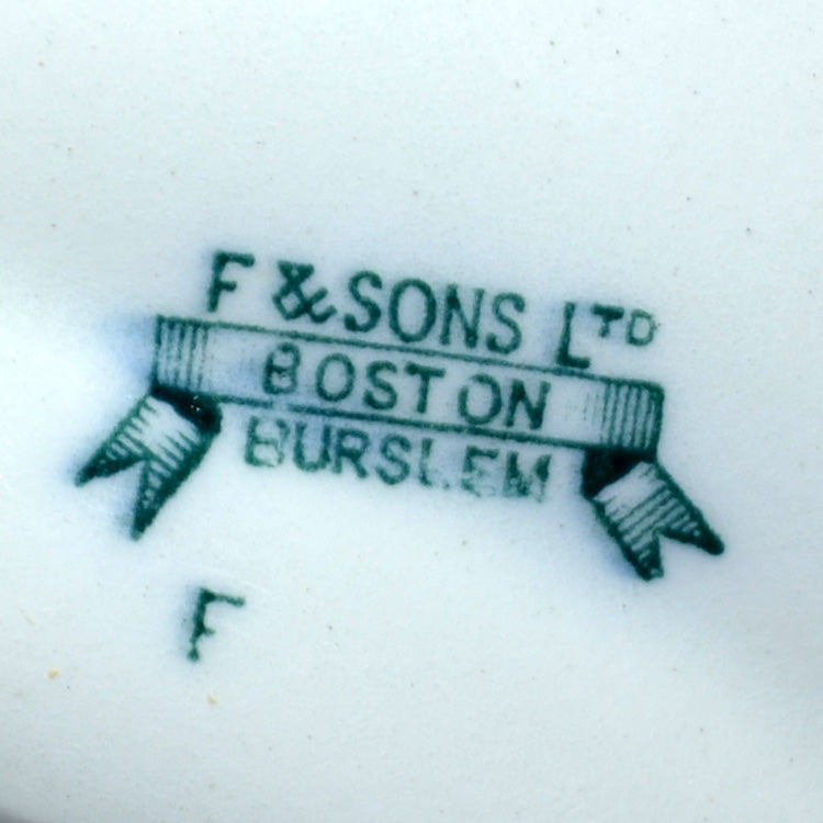 Antique Ford & Sons Boston China 10.5 inch Dinner Plate