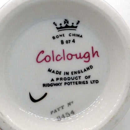 Braganza china marks colclough