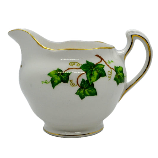 Ivy Leaf milk jug Colclough bone china