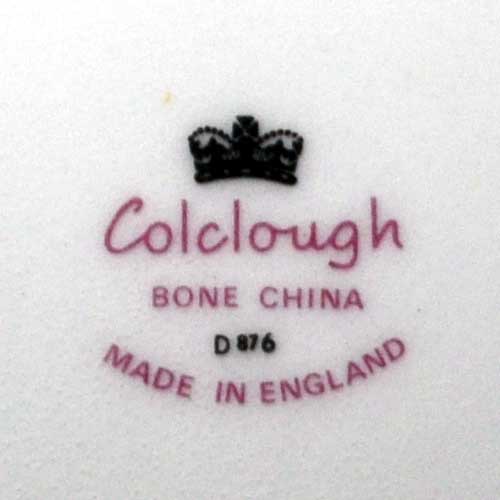 colclough factory mark