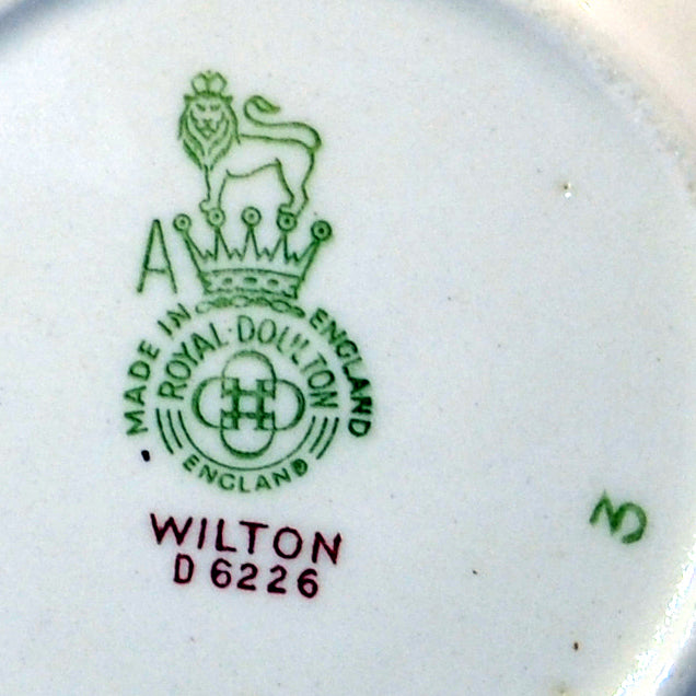 Royal Doulton china mark Wilton D6226