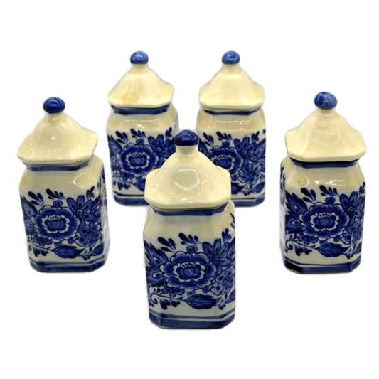 Royal Japan Delfts Blauw Handwerk Blue and White China Vase
