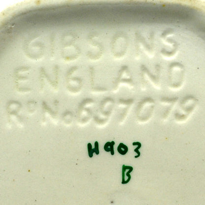 Gibsons Floral China Teapot 1923