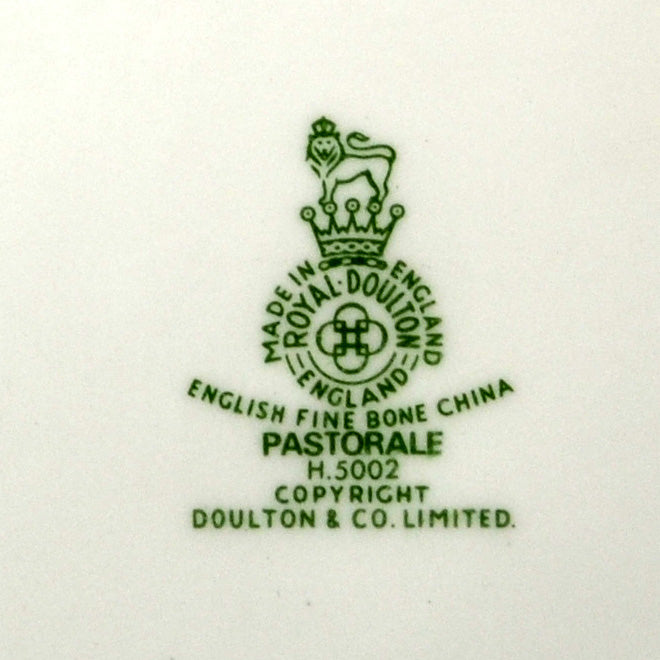 Royal Doulton Pastorale China Mark