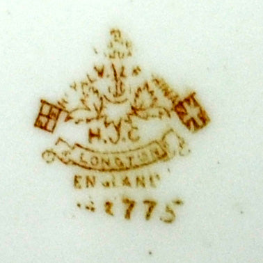 H J Colclough Royal Vale china pattern 3775 Side Plate c1928