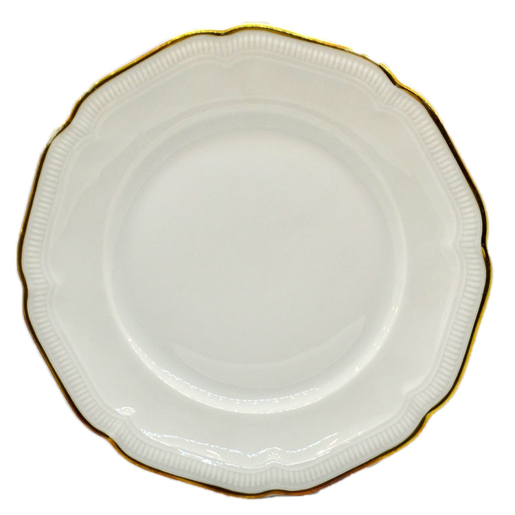 Hutschenreuther Gold and White China Side Plate