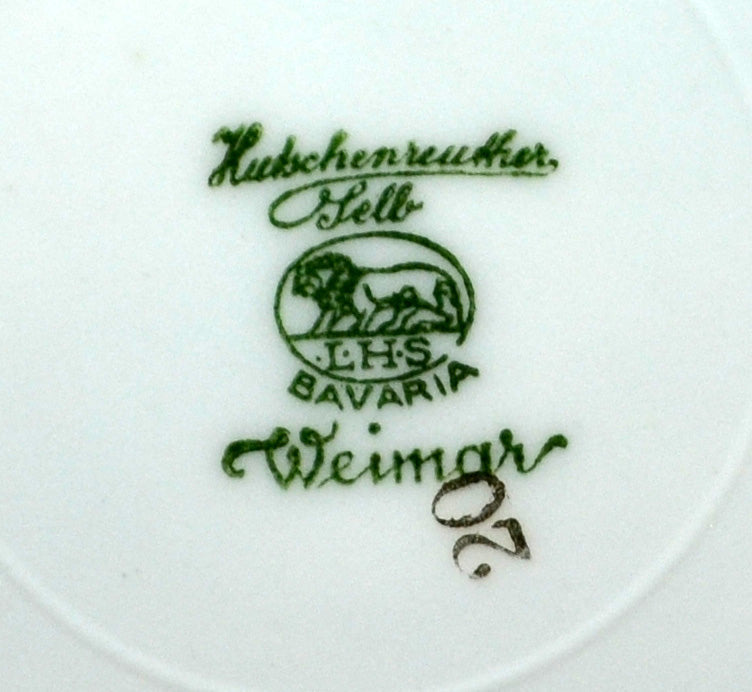 Hutschenreuther Gold and White China Side Plate