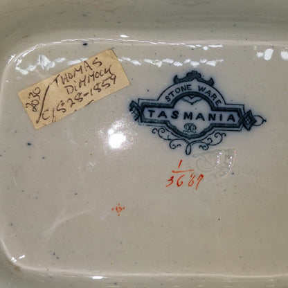 Thomas Dimmock & Co Tasmania 3689 footed dish or Tazza c1828-1859