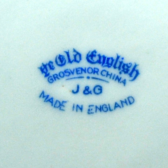Jackson and Gosling Grosvenor Ye Old English 4529 China Factory Mark
