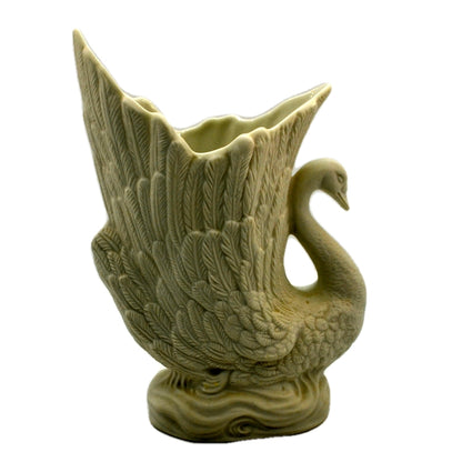 Portmeirion Parian Swan Flower Vase