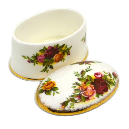 Royal Albert China Old Country Roses Trinket Box