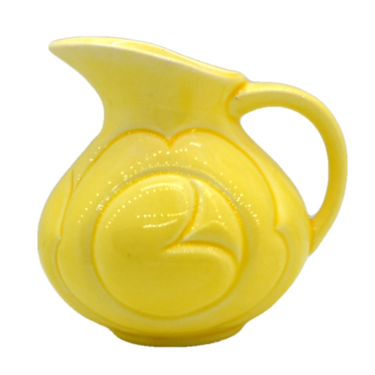 royal art pottery yellow jug 