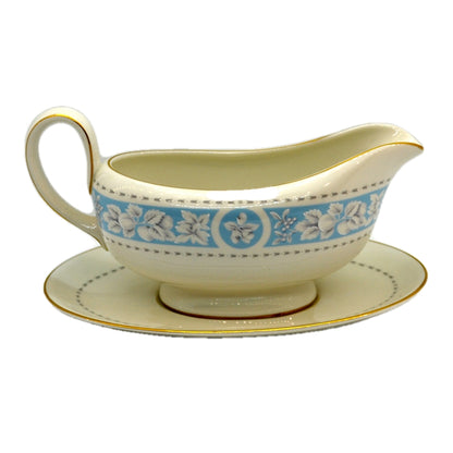 Royal Doulton Hampton Court Gravy Boat and Saucer