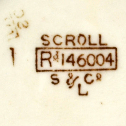 J Shore & Co Scroll Rd 146004 Marks  1891