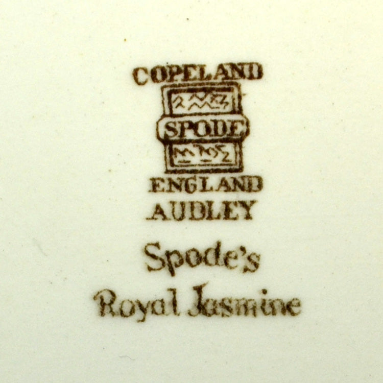Copeland Spode Audley China Spode's Royal Jasmine Serving Platter