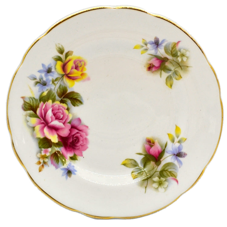Springfield Floral Bone China Rose Garland Side Plate