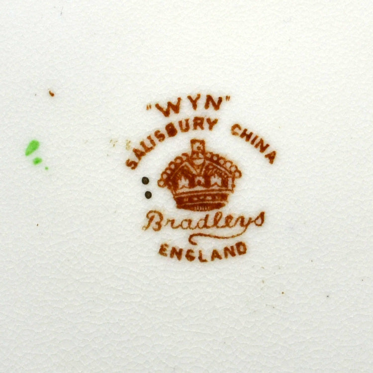 Salisbury China Bradleys Wyn china mark