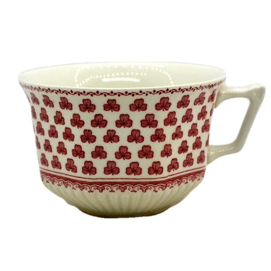 Adams Victoria Red and White China Teacup