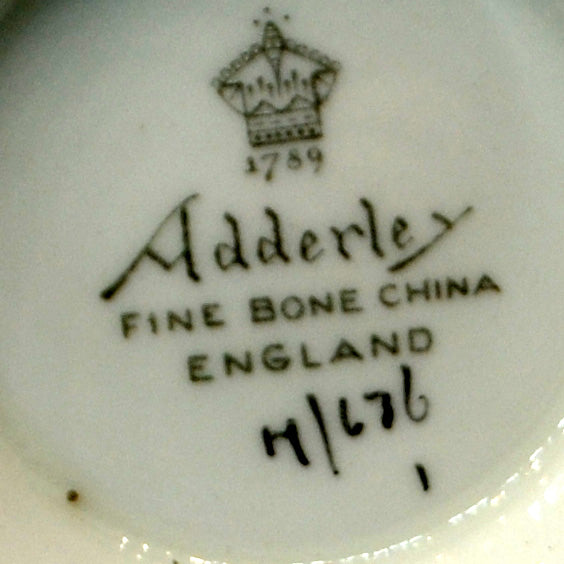 Adderleys Ltd Open Bowl Floral China Teacup 676