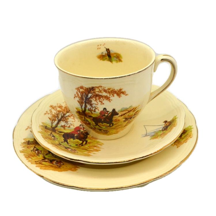 Alfred Meakin Country Life China Teacup Saucer & Side Plate