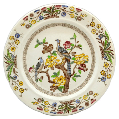 Antique Ashworth Brothers Asiatic Bird Plate