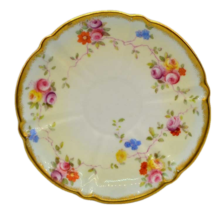Antique Aynsley China Saucer Hand Painted 9362 c1891-1910