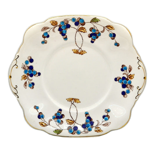 Antique Chapmans Standard China Tudor Shape Cake Plate