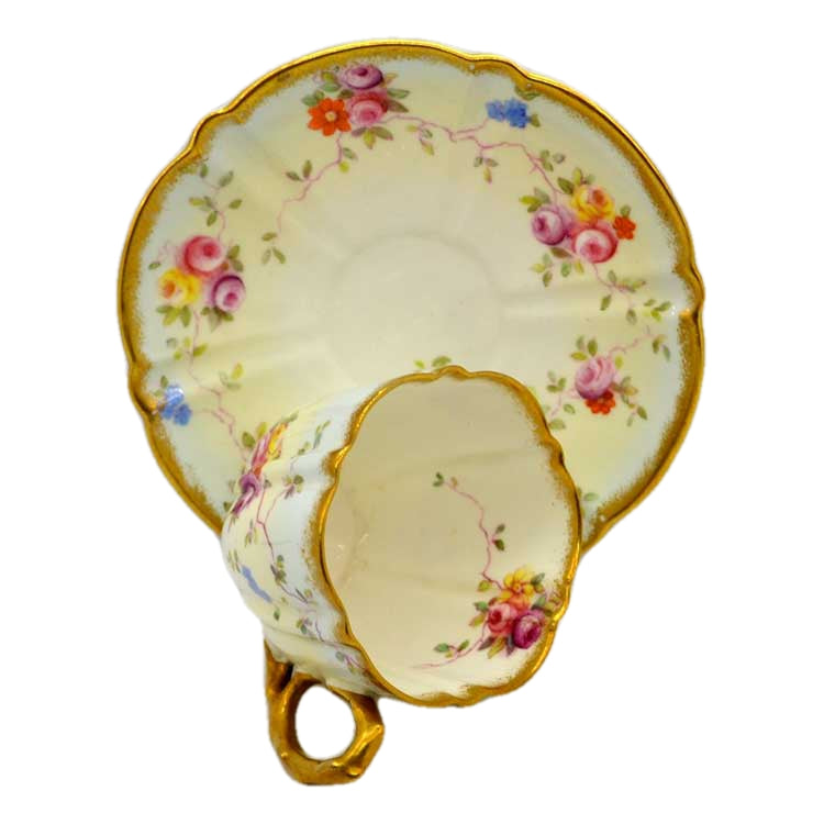 1891-1910 aynsley cup china cup and saucer