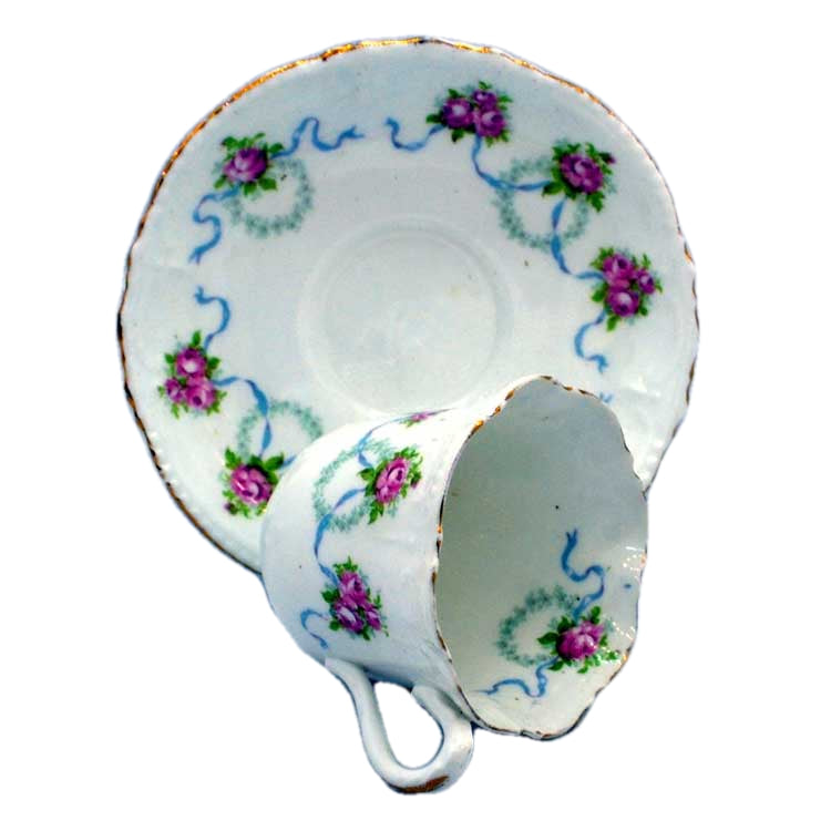 antique chapman altlas china 3607 tea cup and saucer