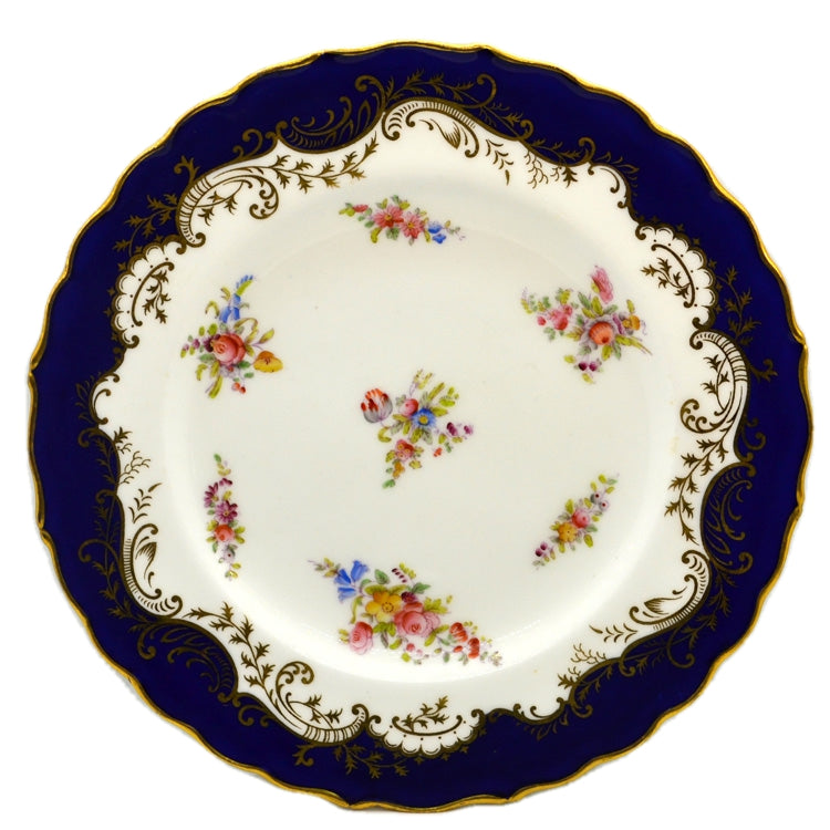 Antique Coalport Porcelain China 6698 Plate 1882