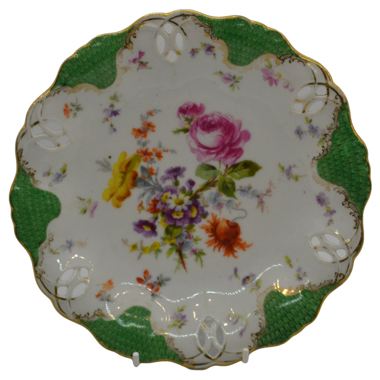 antique continental china plates