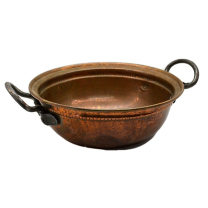 Antique English Copper Kitchen Sieve