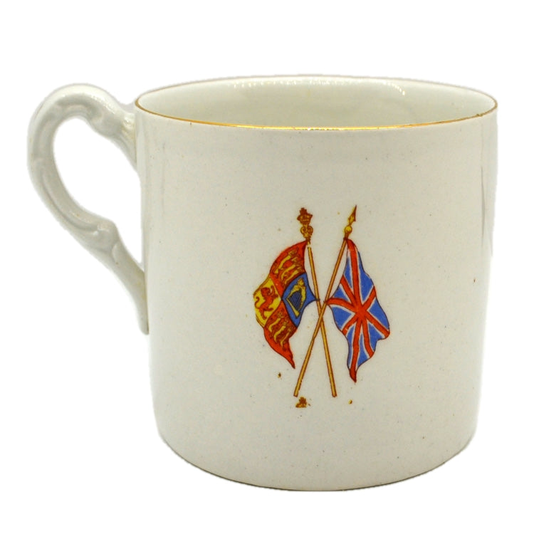 1902 Edward VII & Alexandra Coronation China Mug