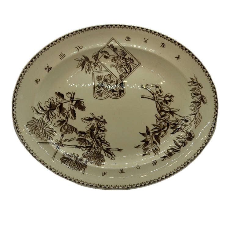Antique George Jones China Platter Caius Pattern 1861 -1873