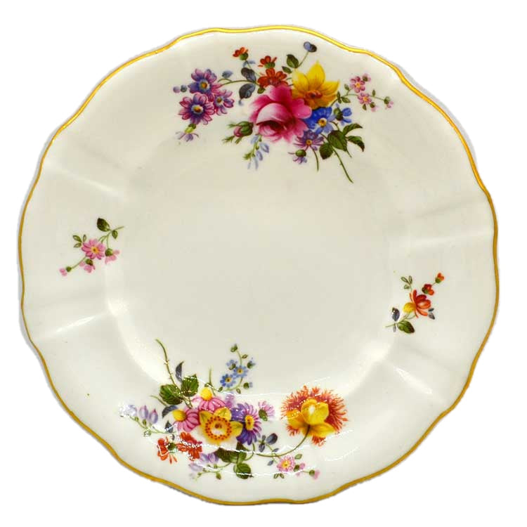 Vintage Royal Crown Derby China Posies Side Plate 1921-1938