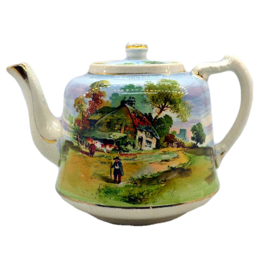 antique english teapot c1890 salopian d chapman & sons